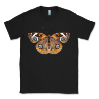 Black Common Buckeye Butterfly Classic Tee - LillyAllenDesigns
