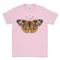 Bubblegum Pink Common Buckeye Butterfly Classic Tee - LillyAllenDesigns