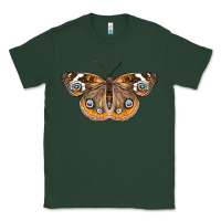 Sports Green Common Buckeye Butterfly Classic Tee - LillyAllenDesigns