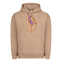 Pigment Burro nail Urban Hoodie - BarkalooDesign