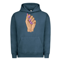 Pigment Midnight Navy nail Urban Hoodie - BarkalooDesign
