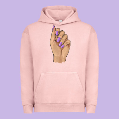 Nail Urban Hoodie Designed By Barkaloodesign