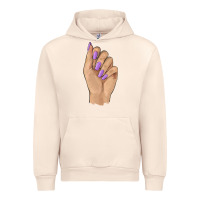 Sandshell nail Urban Hoodie - BarkalooDesign