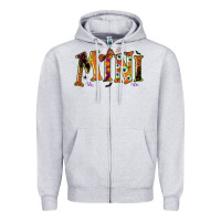 Heather Grey halloween mini Zipper Hoodie - BundleAndBundleShop