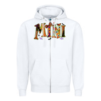 White halloween mini Zipper Hoodie - BundleAndBundleShop