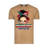 Vintage Camel Mexican American Messy Bun Vintage Tee - texasbilliewilder