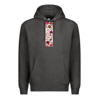 Charcoal Heather baseball pen wraps Premium Hoodie - BundleAndBundleShop
