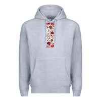 Heather Grey baseball pen wraps Premium Hoodie - BundleAndBundleShop