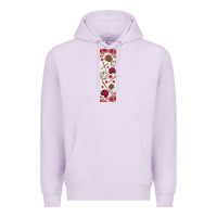 Lilac baseball pen wraps Premium Hoodie - BundleAndBundleShop