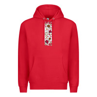 Red baseball pen wraps Premium Hoodie - BundleAndBundleShop