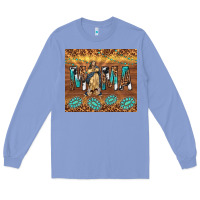 Colony Blue our lady of guadalupe Long Sleeve Tee - TumblerDesignByShophia