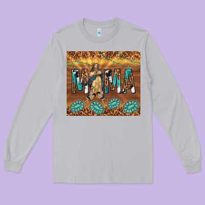 Our Lady Of Guadalupe Long Sleeve Tee Designed By Tumblerdesignbyshophia