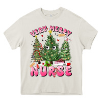 Very Merry Nurse Heavy Core Tee | Teevron