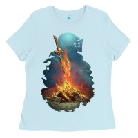 Baby Blue Limited Edition Dark Souls Ladies Tee - tuanDangUi