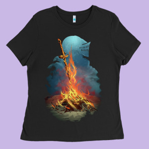 Limited Edition Dark Souls Ladies Tee Designed By Tuandangui