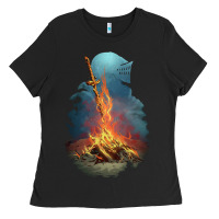 Black Limited Edition Dark Souls Ladies Tee - tuanDangUi