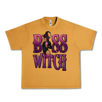 Peanut Butter Boss Witch Urban Heavy Tee - texasbilliewilder