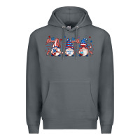 Rock 4th of july gnomes libbey glass Premium Hoodie - RanaPortraitStore