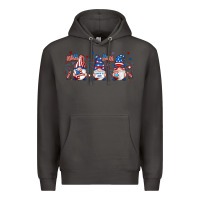 Smoke 4th of july gnomes libbey glass Premium Hoodie - RanaPortraitStore