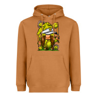 Meerkat softball gnome Heavyweight Hoodie - SublimationCraftShop