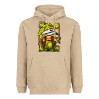 Mushroom softball gnome Heavyweight Hoodie - SublimationCraftShop