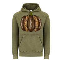 Vintage Olive American Football Pumpkin Vintage Hoodie - texasbilliewilder