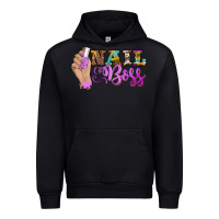 Black nail boss Urban Hoodie - BarkalooDesign