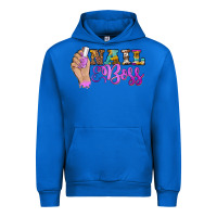 Cobalt nail boss Urban Hoodie - BarkalooDesign