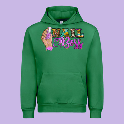 Nail Boss Urban Hoodie Designed By Barkaloodesign