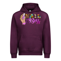 Mauve Wine nail boss Urban Hoodie - BarkalooDesign