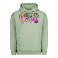 Pigment Oil Green nail boss Urban Hoodie - BarkalooDesign