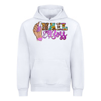 White nail boss Urban Hoodie - BarkalooDesign