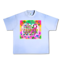Grape Ice Fight Cancer in all colors Urban Heavy Tee - NancyCooperArtShop
