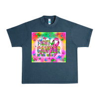 Midnight Navy Fight Cancer in all colors Urban Heavy Tee - NancyCooperArtShop