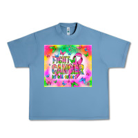 Pebble Blue Fight Cancer in all colors Urban Heavy Tee - NancyCooperArtShop
