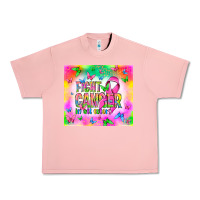 Salmon Fight Cancer in all colors Urban Heavy Tee - NancyCooperArtShop