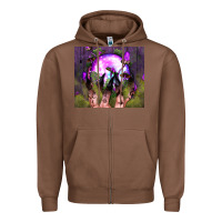Witch Hand Tumbler Zipper Hoodie | Teevron
