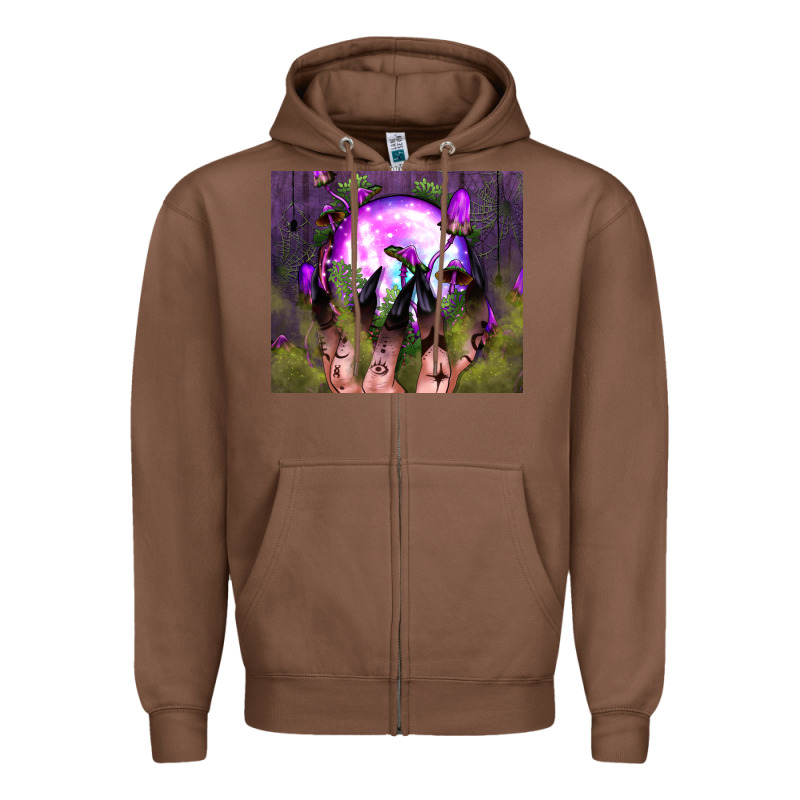 Witch Hand Tumbler Zipper Hoodie by BundleAndBundleShop | Teevron