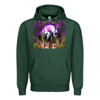 Sports Green witch hand tumbler Zipper Hoodie - BundleAndBundleShop