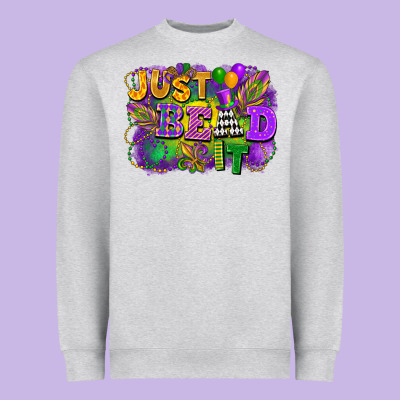 Just Bead It Heavyweight Sweatshirt Designed By Fadigitalartstudio