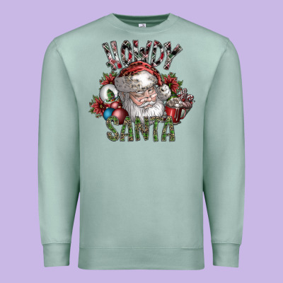Howdy Santa Premium Sweatshirt Designed By Sublimationcraftshop