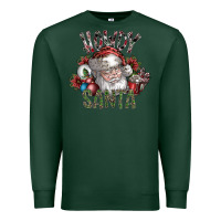 Sports Green howdy santa Premium Sweatshirt - SublimationCraftShop
