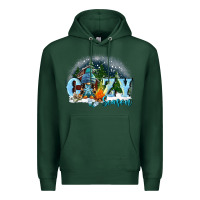 Sports Green cozy season Premium Hoodie - FaDigitalArtStudio