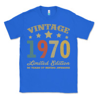 True Royal Vintage 1970 Limited Edition 50 Years Of Being Awesome Classic Tee - Bettercallsaul