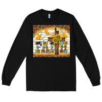 Black faith with cross Long Sleeve Tee - TumblerDesignByShophia