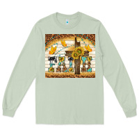 Matcha faith with cross Long Sleeve Tee - TumblerDesignByShophia