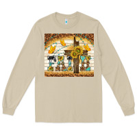 Mushroom faith with cross Long Sleeve Tee - TumblerDesignByShophia