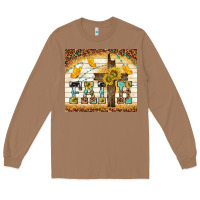 Toasted Coconut faith with cross Long Sleeve Tee - TumblerDesignByShophia
