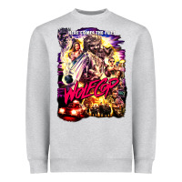Heather Grey wolfcop Heavyweight Sweatshirt - tuanDangUi