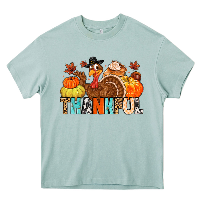 Thankful Heavy Core Tee by MaliasSmallBusiness | Teevron